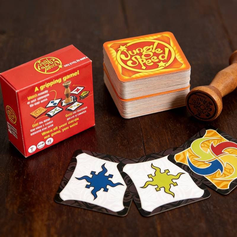 Jungle Speed Reaction Card Game For Quick Matching Fun At Home Parties