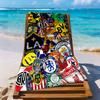 Chelsea Beach Towel Super Soft Absorbent Comfortable Lightweight Perfect For Traveling Yoga Camping And Swimming
