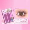 Lishu Idol Series 3: Girls Natural Look False Eyelashes - Self-Adhesive, Clustered Segments