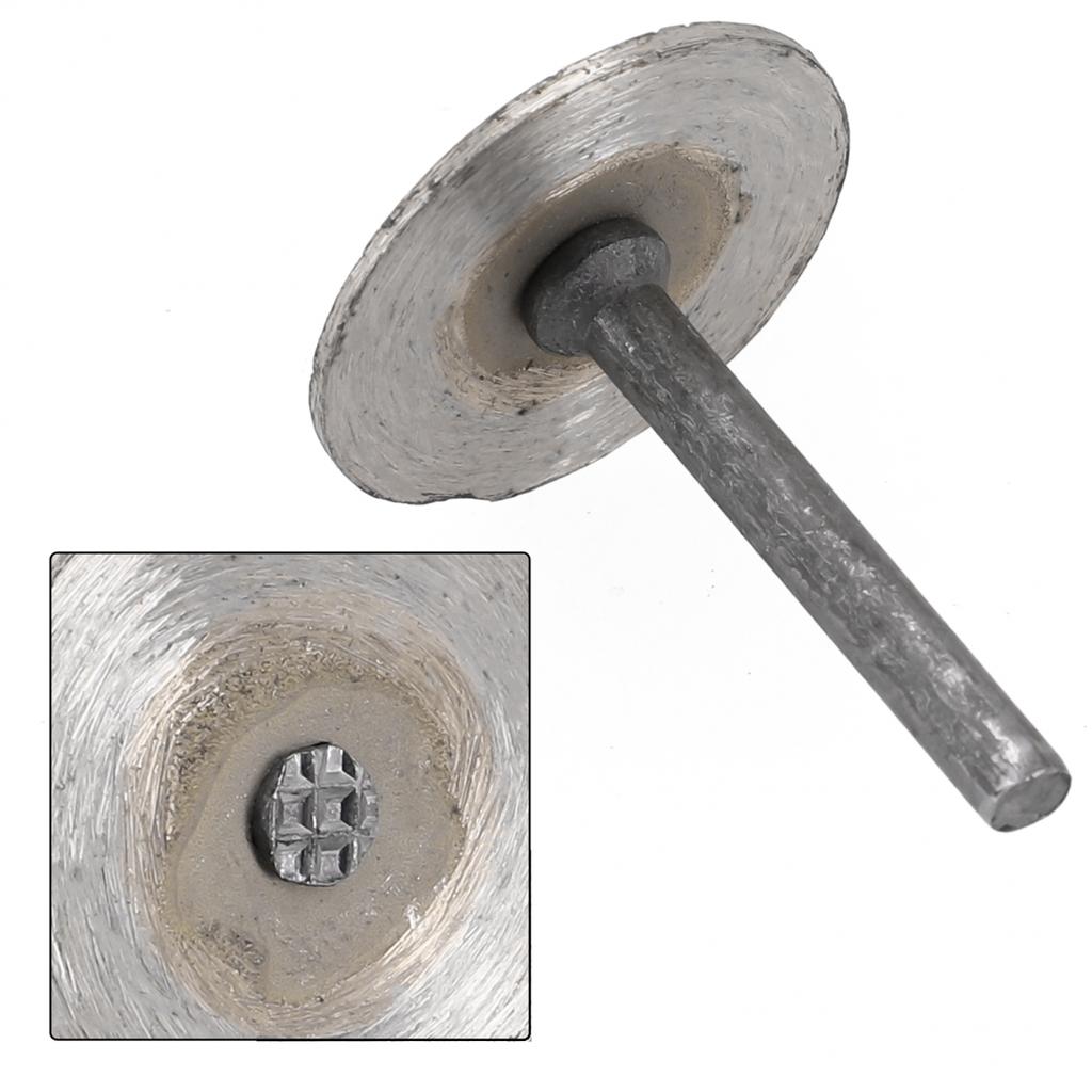 Disc Cu Dorn Pentru Lemn Metal Piatră Granit Marmură Tăiere 2# 3# 6mm Argint