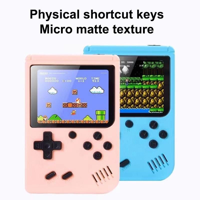 500 in 1 Mini-Handheld-Spieler Tragbare Retro-Videokonsole für Einzel- und Doppelspieler Für Game Boy Emulator Videospiel