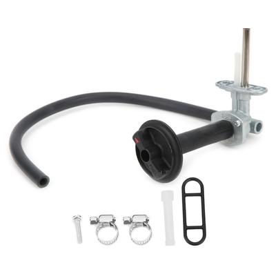 Fuel Valve Petcock with Lever Screw 51023‑1254 Replacement for Kawasaki Prairie 400 KVF400D 1999