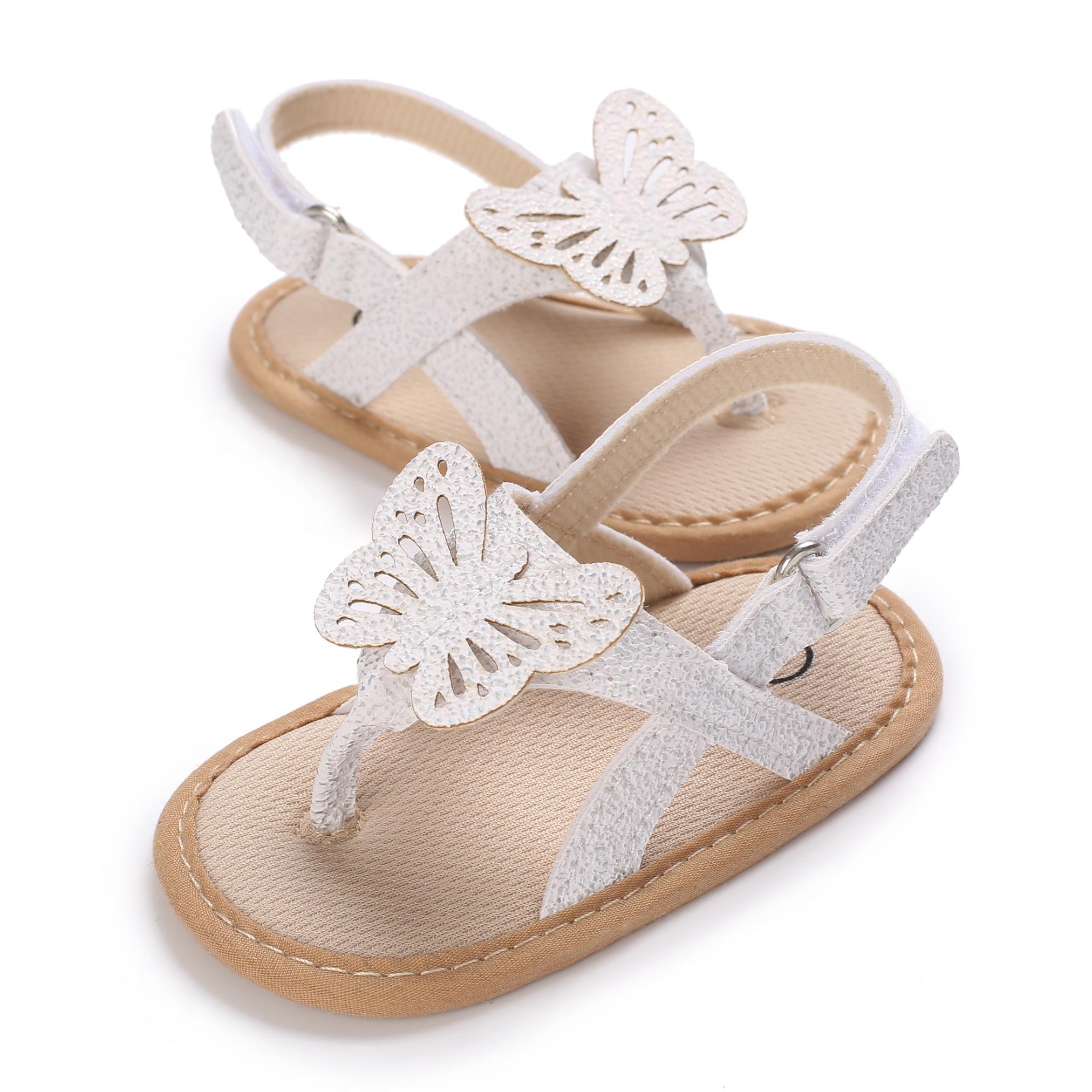

Spring and summer baby shoes cute indoor baby slippers baby toddler learning to walk girl sandals first step walker 0-18M 0-6 Months