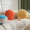 Car Blanket Round Pillow Multi-function Dual-purpose Plush Car Backrest Home Chair Sofa Pillow Office Nap Cover Quilt Pillows