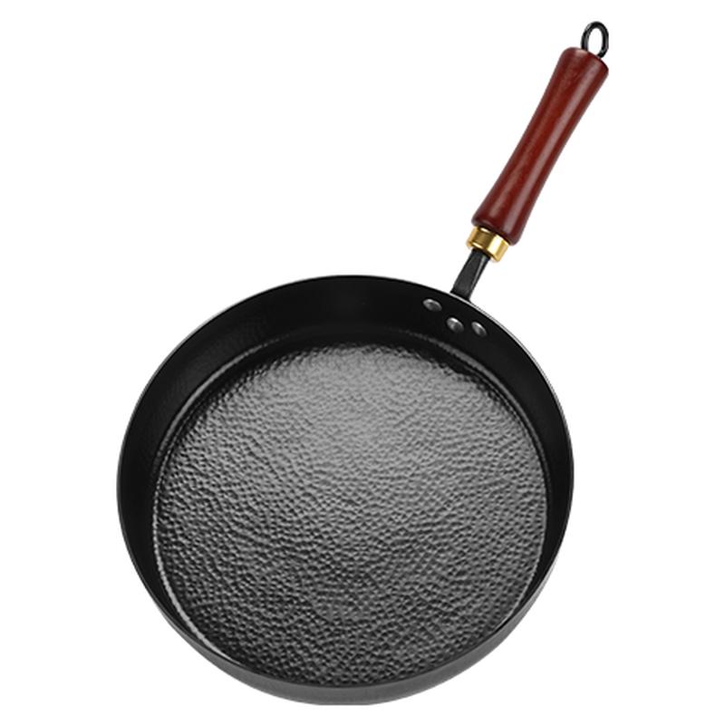 

Yan Tiejian Zhangqiu Flat Bottom Iron Frying Pan
