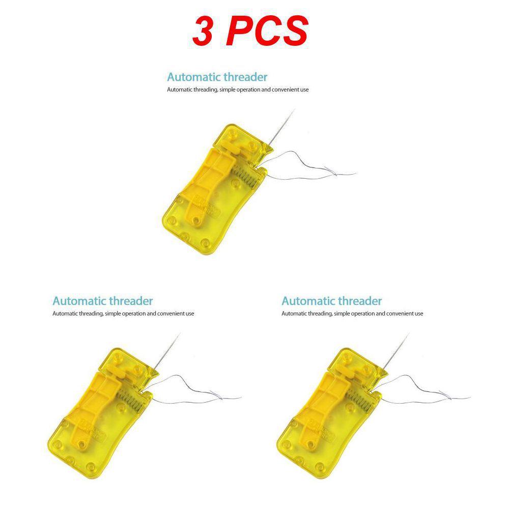 10Pcs Automatic Needle Threader DIY Tool Home Hand Sewing Machine Device Thread Auto Needle Cross Stitch Sewing Accessories
