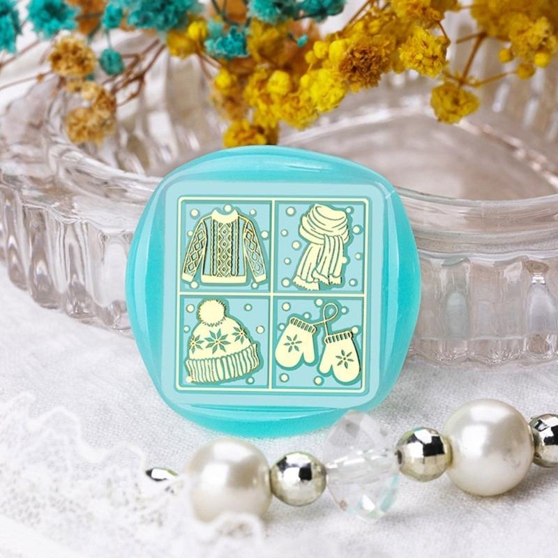 Butterfly Wax Seal Stamp Brass Head Winter Themed Sealing Waxed Stamp for Invitation Card Scrapbooking Decorations