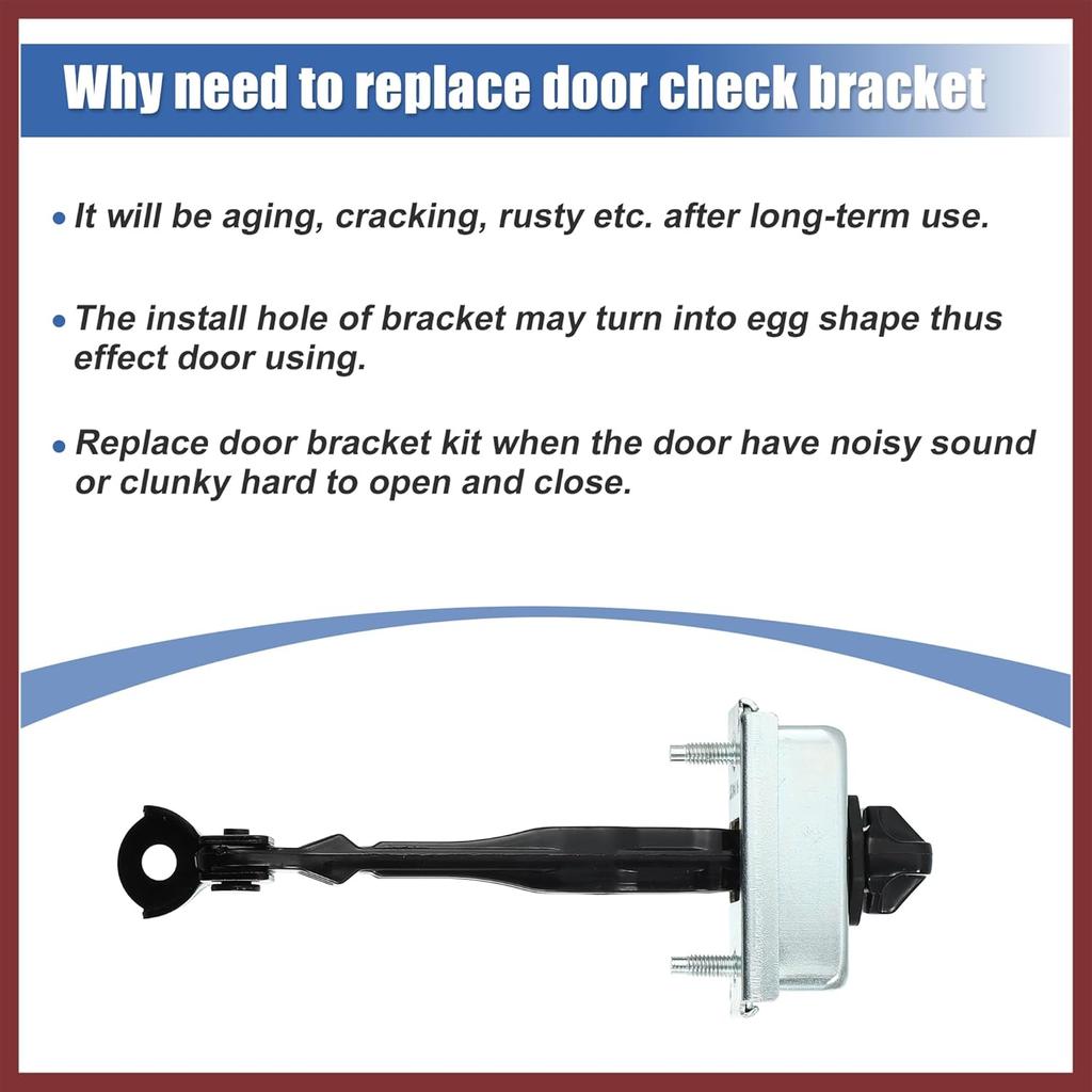 Front Door Check Stop Strap Door Check Assembly 13363546 for Buick Verano 212-17 Front Left Right Door Check Arm Assembly LH RH Door Check Strap