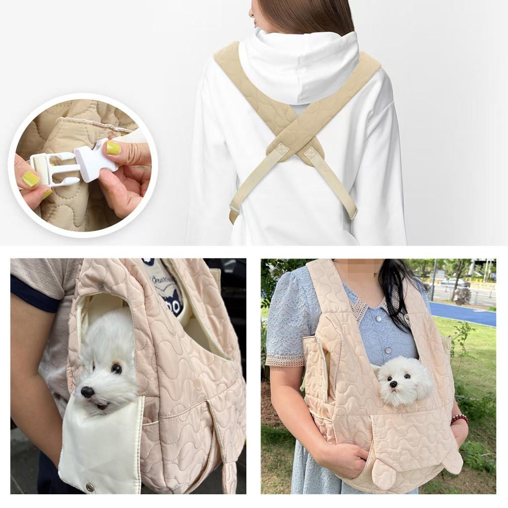 Dog Backpack Pet Chest Bag Going Travel Cat and Dog Portable Bag Large Capacity Backpack