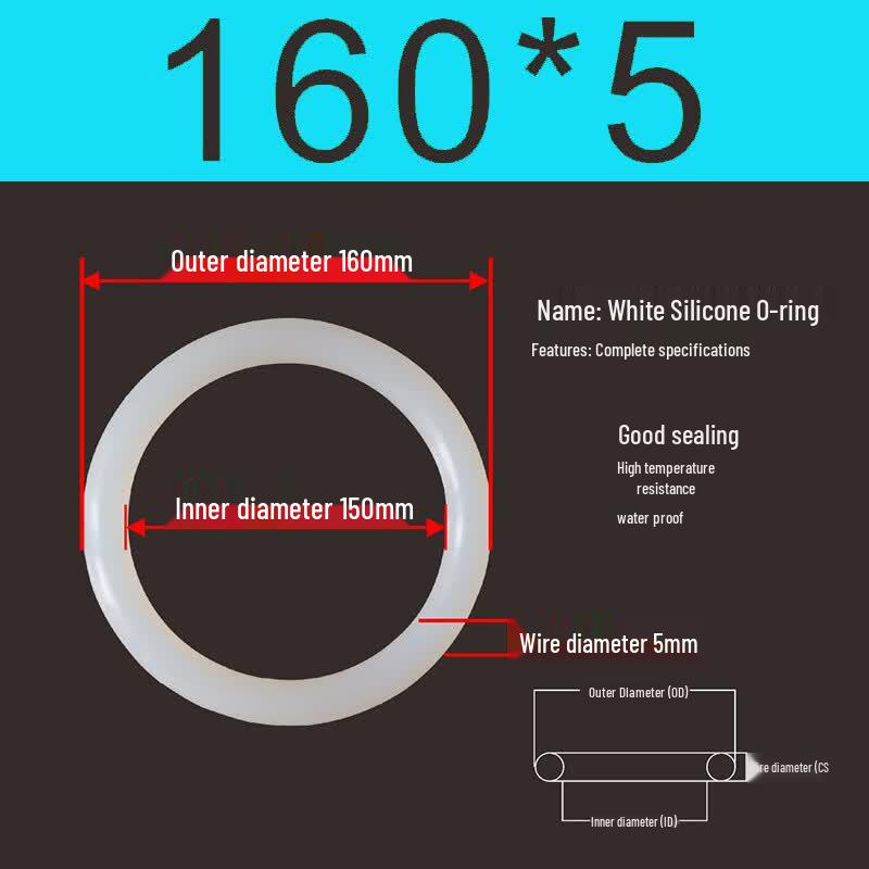 Jikfu Silicone O-ring белый