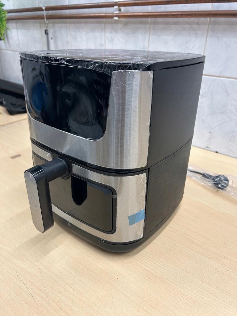Fat-Free Fryer 5.5L 1500W Large Air Fryer Oven Xl Window 60Min