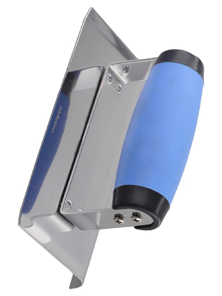 Plastering Trowel with Plastic Handle Designed for Ergonomic Comfort During Use