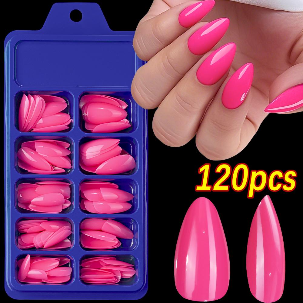 120Pcs Short Square Wine Red Press on Nails Classic Vintage Red False Nails Full Cover Acrylic Fake Nails DIY Wearable Nail Tips