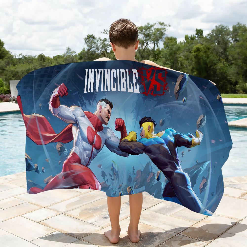 Classic I-Invincible VS Cool Towel Shower Sauna Travel Spa Quick Dry Gym Accessories Soft Large Beach Towels