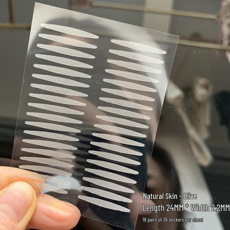 You Yi Shi Invisible Matte Eyelid Stickers - Natural Seamless Adhesive for Swollen Eyelids, Single/Double-Sided, for Beautiful Eyes.