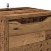 Bathroom Cabinet Reclaimed Wood Look 30.5 x 30 x 101 cm Engineered Wood