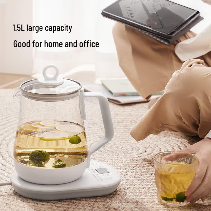 Midea 1.5L Electric Health Pot CN plug (adapter included)