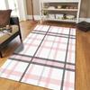 Classical Plaid Floor Mats Door Decoration Home Living Room Floor Mats
