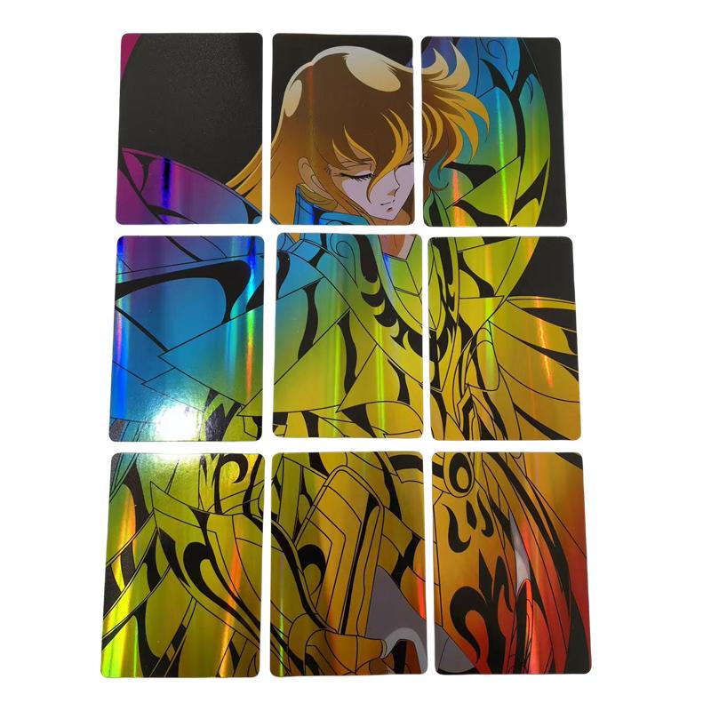 Saint Seiy:Karty Soul of Gold Kolekcja Kart Puzzle 12 Znaków Zodiaku Ograniczona Karta Saori Kido SE BP Prezenty dla Dzieci