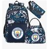 3-teiliges Schulrucksack-Set für Schüler Große Kapazität Oxford-Stoff Schultasche mit Schultergurt und Federmäppchen