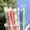 Accessories 0.5mm Press Pen Cartoons Blue Student Pen Neutral Erasable Pen Gel Pens Erasable Pen