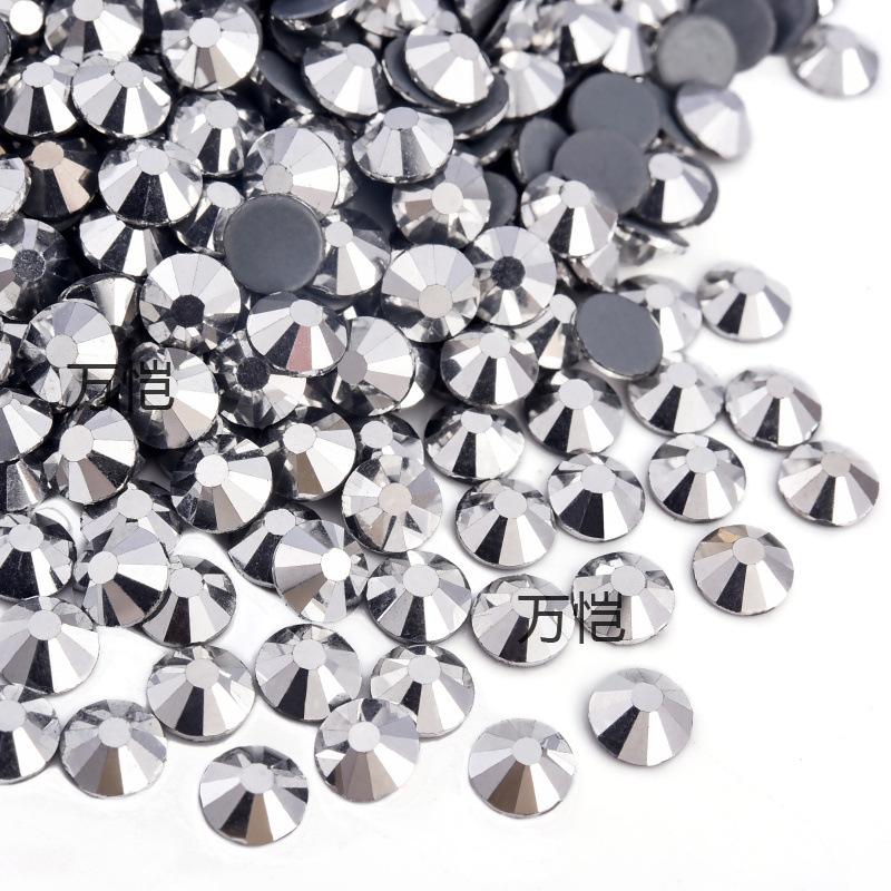 

Имитация австрийского горячего бриллианта, стеклянные стразы, термоклей, дно, чехол для мобильного телефона своими руками, косметические аксессуары для одежды SS6 1.9-2 1440pcs/bag