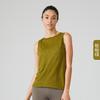 Damen Leichte Yoga-Top Schnelltrocknend Locker Ärmellos Trainingsshirt Atmungsaktiv Fitness-Tanktop Sommer Training
