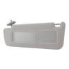 Car Sun Visor Gray Multifunctional Rugged Durable Side Sun Visor with Lamp and Mirror For Land Cruiser Prado Left: