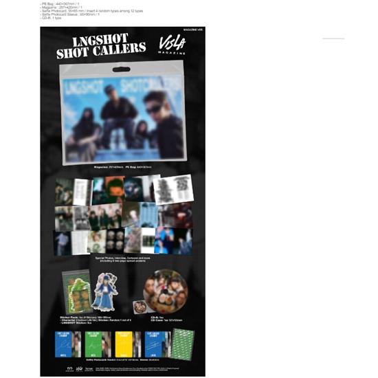 LNGSHOT - SHOT CALLERS (Magazine Ver.) - Release  2026-01-13
