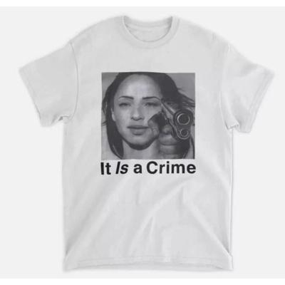Sade Henryjawnson It Is A Crime Shirt Henryjawnson It Is A Crime Graphic TShirt Graphic Short Aesthetic Clothes Harajuku