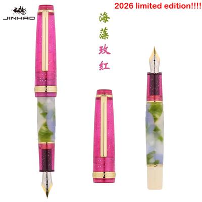 2026 Limited Edition Colors! JINHAO 82 MINI Fountain Pen Acrylic EF/F/M Mix Color Customized Stationery Office School Supplies