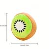 Avocado Shaped Squeaky Pet Toy, Plush Durable Chew Toy for Dogs & Cats, Interactive Sound Dog Toy for All Breed Sizes