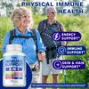 Pslalac Multivitamin Dietary Supplement, Containing Vitamins C/D3/B6, Ginger, and Turmeric, Supports Immunity and Bone Health.