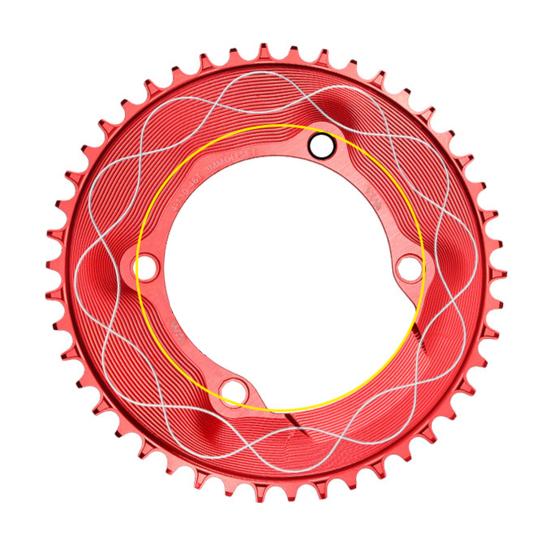 Motor Sprocket Heavy Duty Aluminum Alloy Chainring 40T To 58T Waterproof Rustproof Tooth Disc Replacement for Road Bike