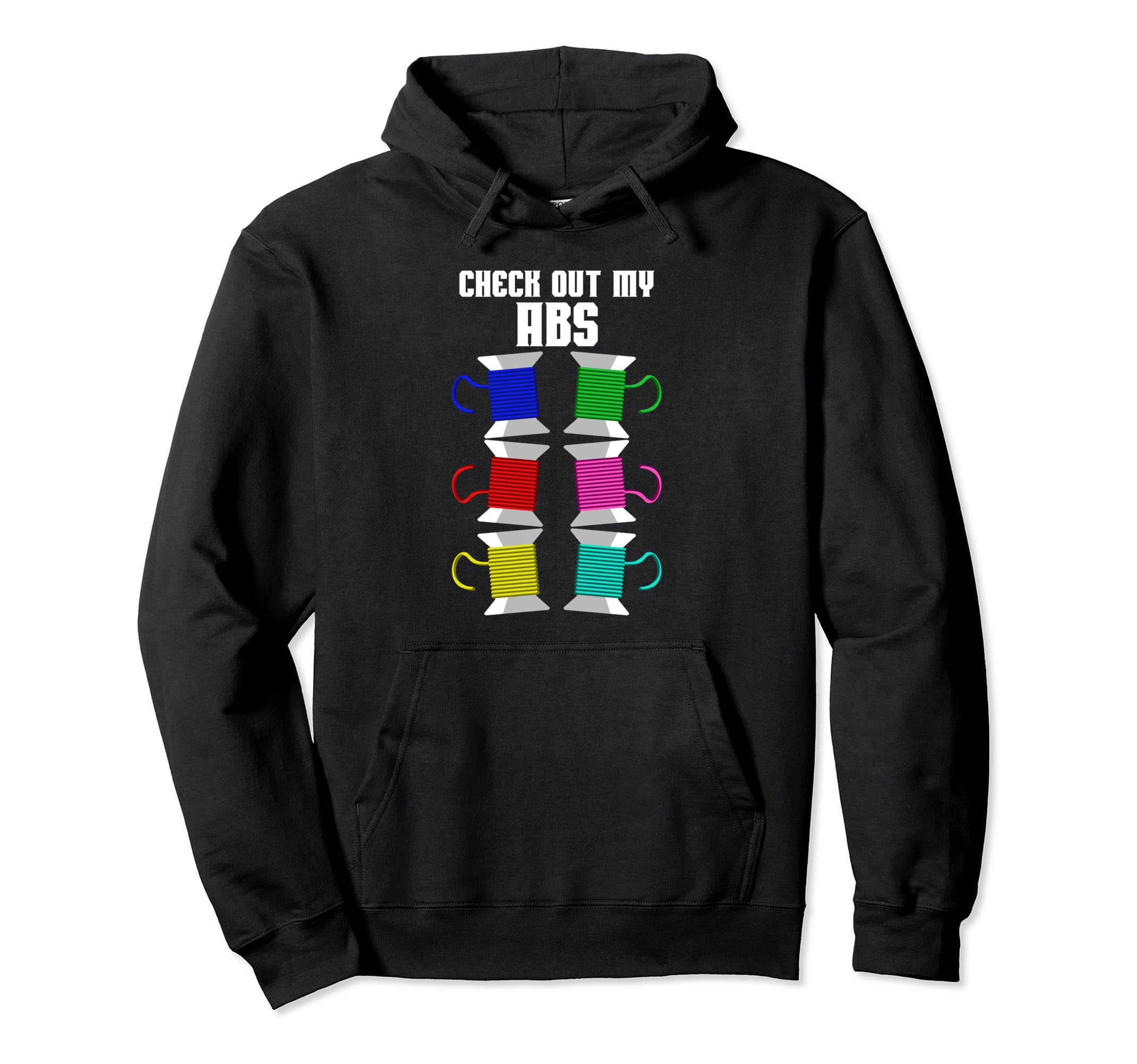 Check your abs 3D printer filament hoodie - чёрный