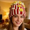 Gestrickte Mütze Winterwärme Dickes Garn Häkeln 3D Popcorn Dehnbar Mütze Weich Gemütlich Kaltes Wetter
