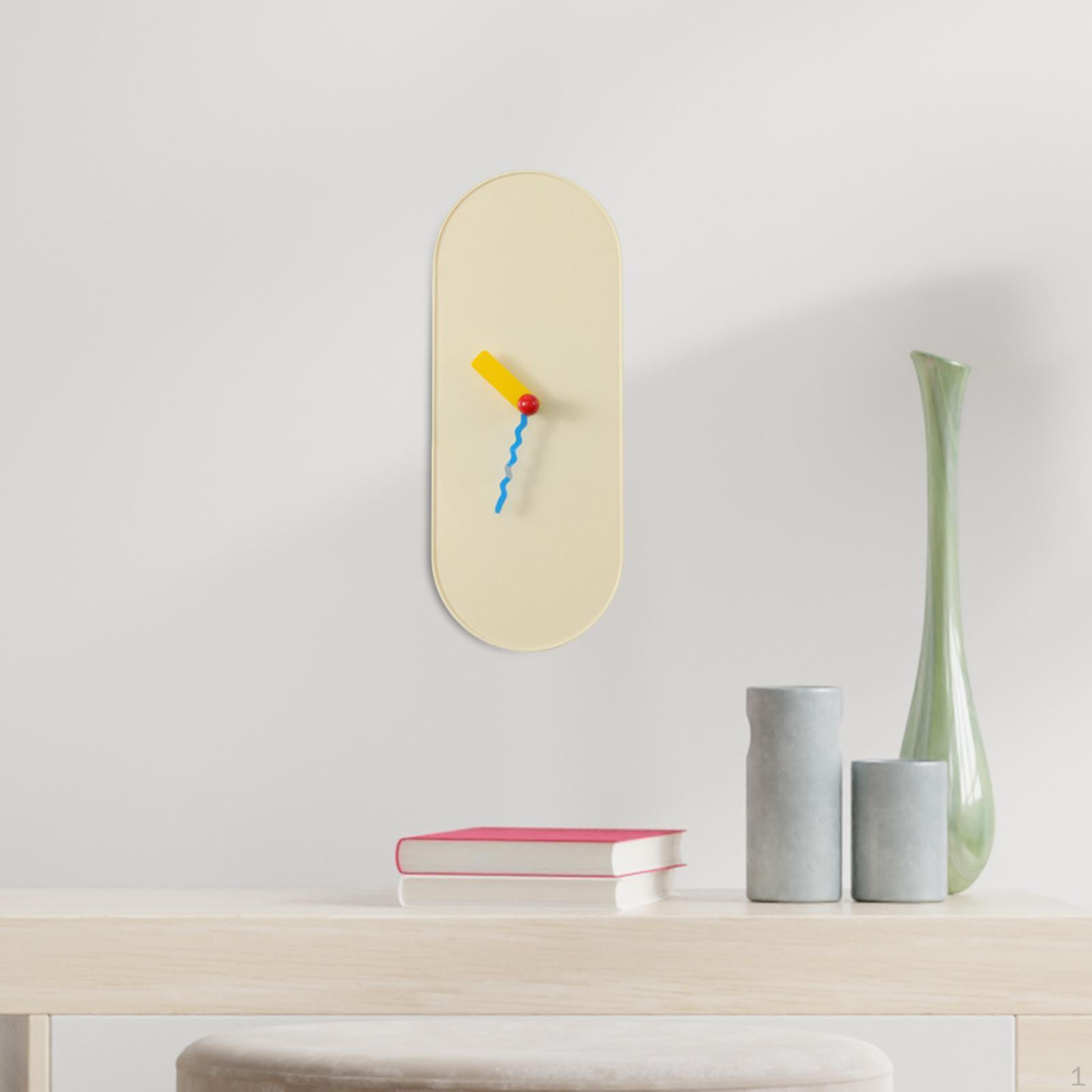 

Скандинавские настенные часы Искусство Функциональная мода Декоративный декор Стол для гостиной Milky White