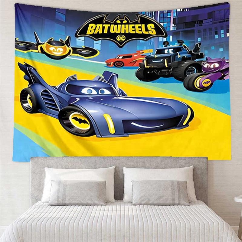 Car Print Tapestry, Backdrop, Easy Setup, Ideal for Bedroom, Office & Living Room, with Aesthetic Wall Hanging Decor.