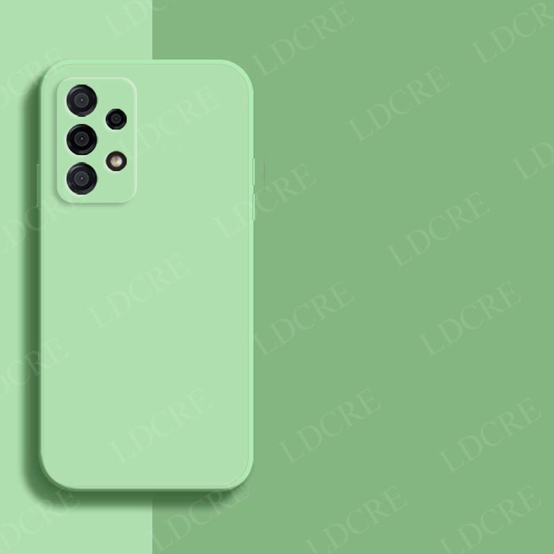 For Samsung Galaxy A53 Case A23 A33 A73 A03 Core A22 A53 Case Silicone Soft Plain Shell Rubber Protective For Samsung A53 Cover