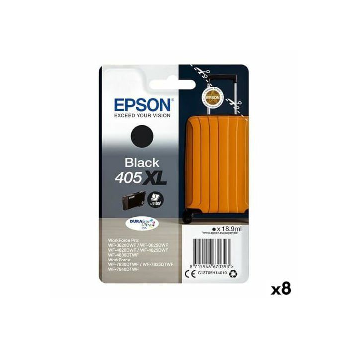 Cartouche d'encre noire - Epson - WF-3820DWF - WF-3825DWF - WF-4820DWF - WF-4825DWF - WF-4830DWF - WF-7830DTWF