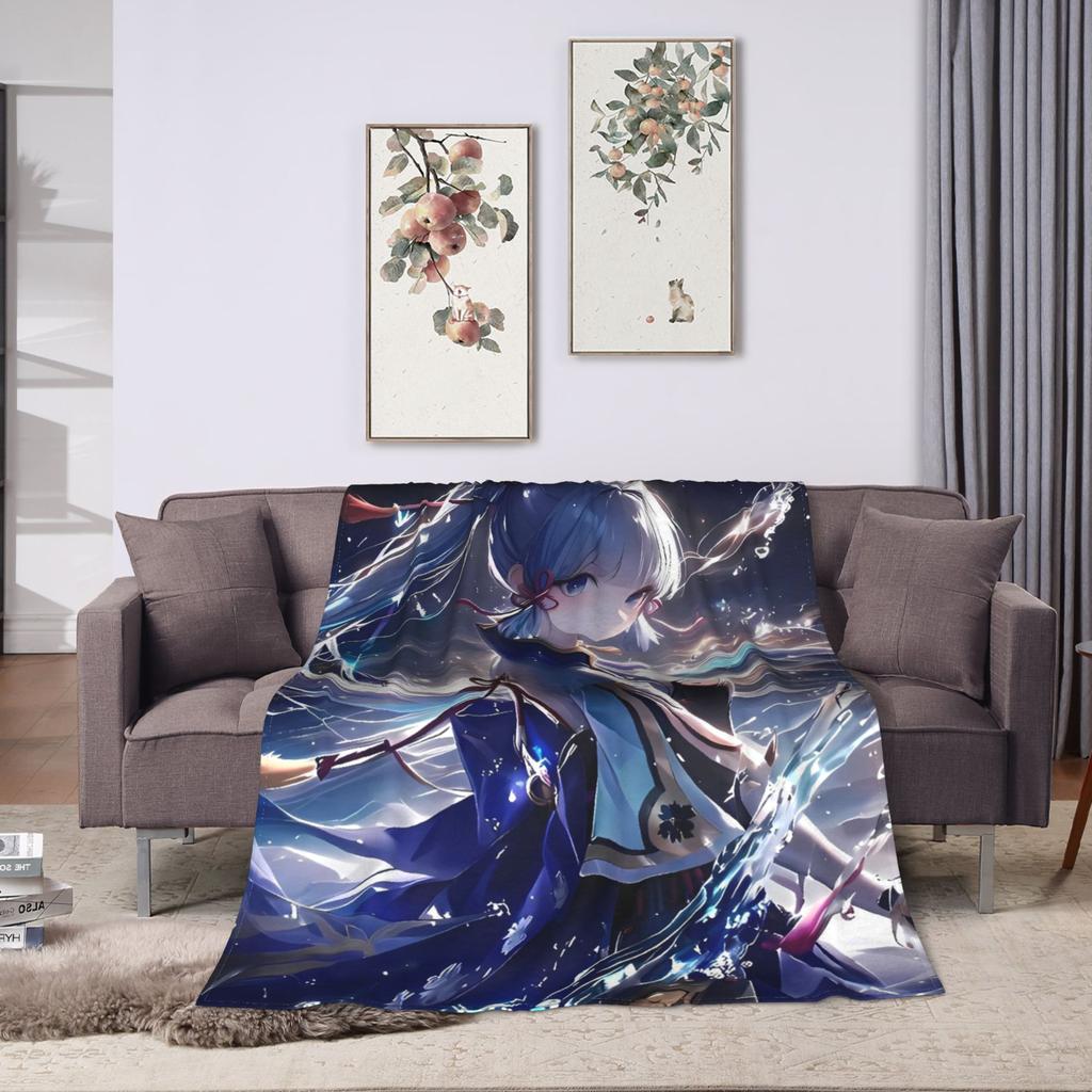 Cookie Run Kingdom Game Blanket Quality Soft Throw Blanket Winter Camping Bedroom Fluffy Bedspread