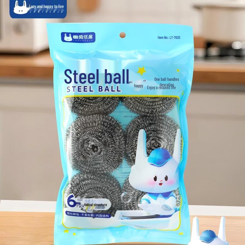 Lantu Leju Heavy-Duty Steel Scourers