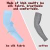 3Pairs Kids Arm Sleeves Thinly UV Sun Protection Cooling Arm Cover Compression Sleeves, Outdoor Sport Breathable Elastic Ice Sleeve for Youth Boys