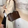 Textured Largecapacity Retro Tote Bag Women's Autumn New Fashionable Versatile Commuter Shoulder Bag