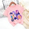 Huntrix Kpop Demon Hunters Children's T-shirt, a Cotton Lover's Gift, Fashionable Children's Short-sleeved Summer Clothing