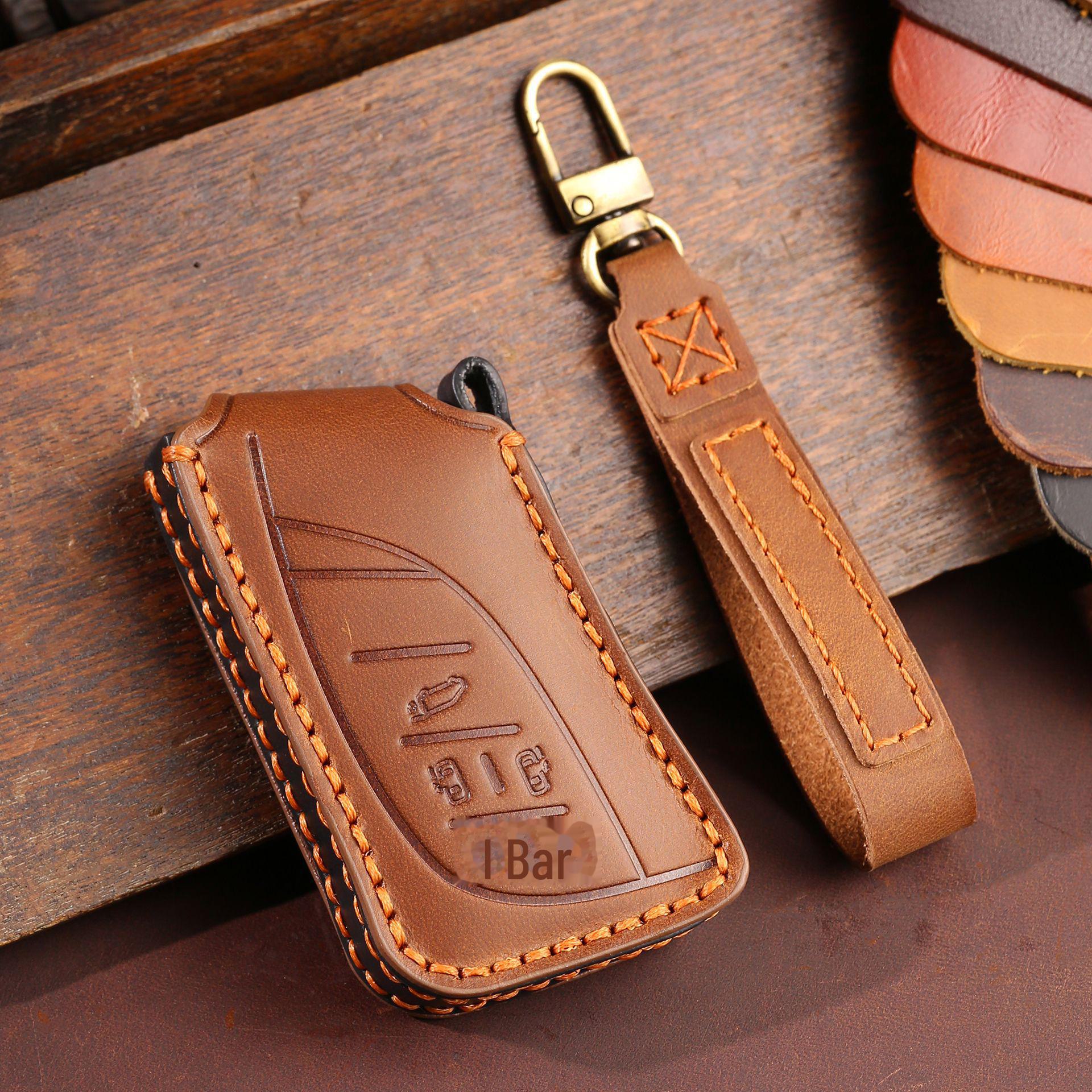 

Чехол для ключа Lexus LM350h/LM500H: Защитный чехол для пульта дистанционного управления коричневый