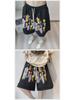 Men's Summer Hip-Hop Foaming Star Streetwear Shorts