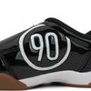 Nike Total 90 3 SP Pakiet Skóra Patentowa - Czarne Gumowe Damskie Sneakersy Białe Metaliczno-Złote IB5666-001
