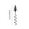Christmas Tree Topper Stand Sturdy Spiral Holder Twist On Tree Topper Supporter Replacement for Indoor Outdoor Holiday Party