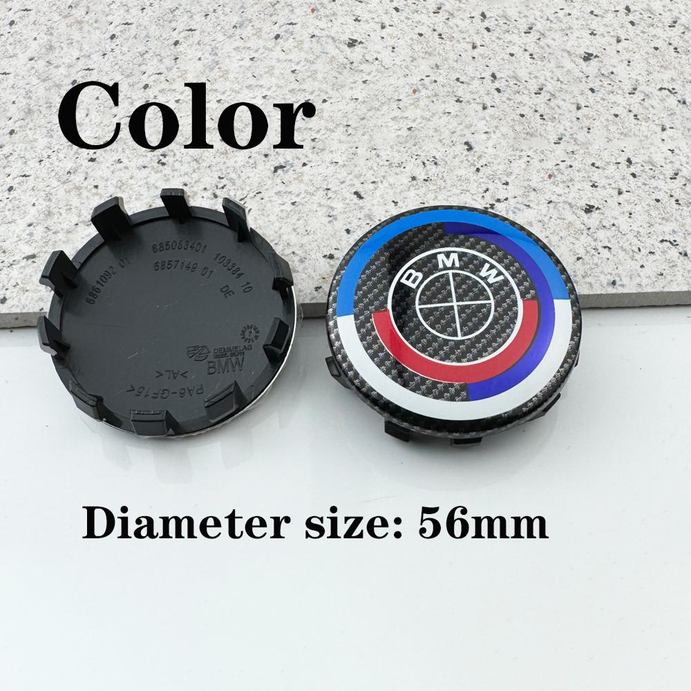 4Pcs 56mm 68MM For BMW X1 X3 X5 X6 X7 F20 F22 F23 F85 F86 E90 E91 F32 F33 F34 F36 F10 F11 F18 F06 F12 F13 F01 Car Wheel Center c